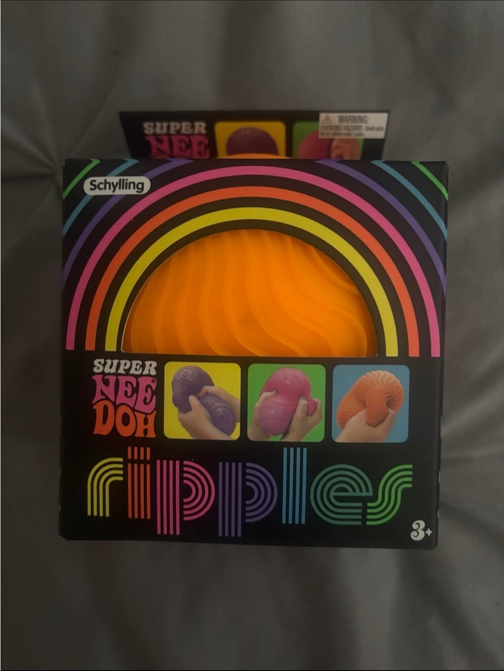 Super Nee Doh Ripples Sensory Toy - Orange